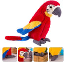 Lifelike parrot plush toy 