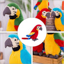 Lifelike parrot plush toy 