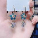 Crystal Water Drop Earrings