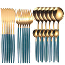 Golden Dinnerware Set (24pcs)