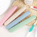 Wheat straw toothbrush holder