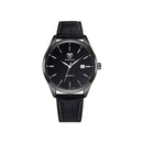 Men's Leather Bracelet Wristwatch
