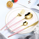 Golden Dinnerware Set (24pcs)