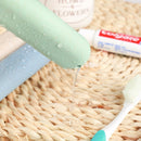 Wheat straw toothbrush holder