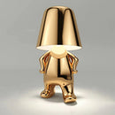 Golden Thinker Lamp 