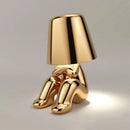 Golden Thinker Lamp 