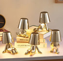 Golden Thinker Lamp 