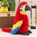 Lifelike parrot plush toy 