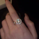 Crystal Rotating Fashion Ring
