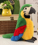 Lifelike parrot plush toy 