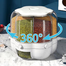 Rotatable Dry Food Dispenser 