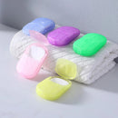 Portable paper soap