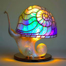 Colorful Mushroom lamp