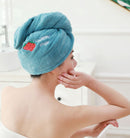 Quick-drying shower towel 