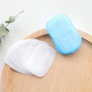 Portable paper soap