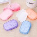 Portable paper soap