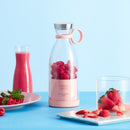 Portable fruit juice machine