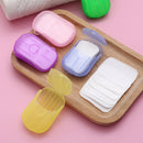 Portable paper soap