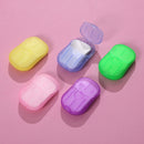 Portable paper soap