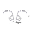 Hollow Skull Stud Earrings
