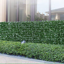 Artificial Plant Leaves Fence