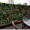 Artificial Plant Leaves Fence