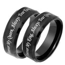 Black Promise Ring