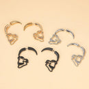 Hollow Skull Stud Earrings