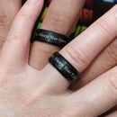 Black Promise Ring