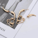 Hollow Skull Stud Earrings