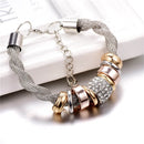 Intertwined Ring Accent Bracelet 
