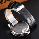 Quartz Men's Leather Watch 