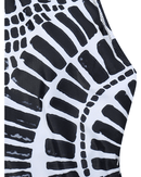 Black and White Swimsuit