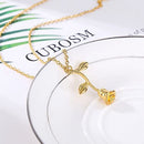Rose Pendant Necklace