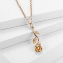 Rose Pendant Necklace