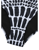 Black and White Swimsuit