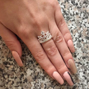 Crystal Crown Rings 