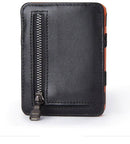 Trifold Leather RFID Blocking Men's Wallet 
