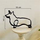 Minimalist Dog Art Sculpture