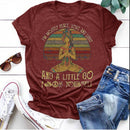 I'm mostly Peace, Love and Light and a little Go Yoga T-Shirt