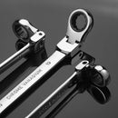 Tube Ratchet Wrench with Flexible Head