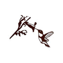 Metal Hummingbird Art Yard