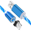 iGlow Glowing LED Magnetic 3-in-1 USB Charging Cable 