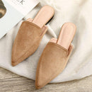 Women's tulle made of pointed suede