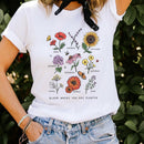 Bloom Where You Are Planted Tee