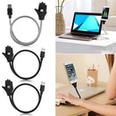 Versatile phone stand charging cable