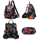 2021 New Beautiful Water Resistant Anti-theft Backpack