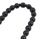 Obsidian Yin Yang Necklace