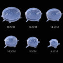 Silicone Stretch Lids (6 pieces)
