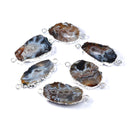 Magical Labradorite &amp; Druzy Crystal Braided Bracelet